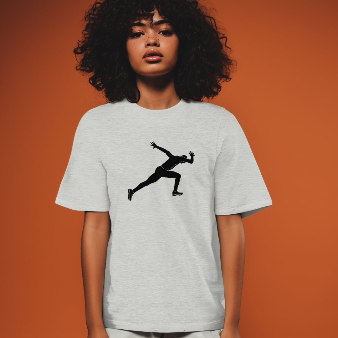 Sprint Tee - Heather Grey