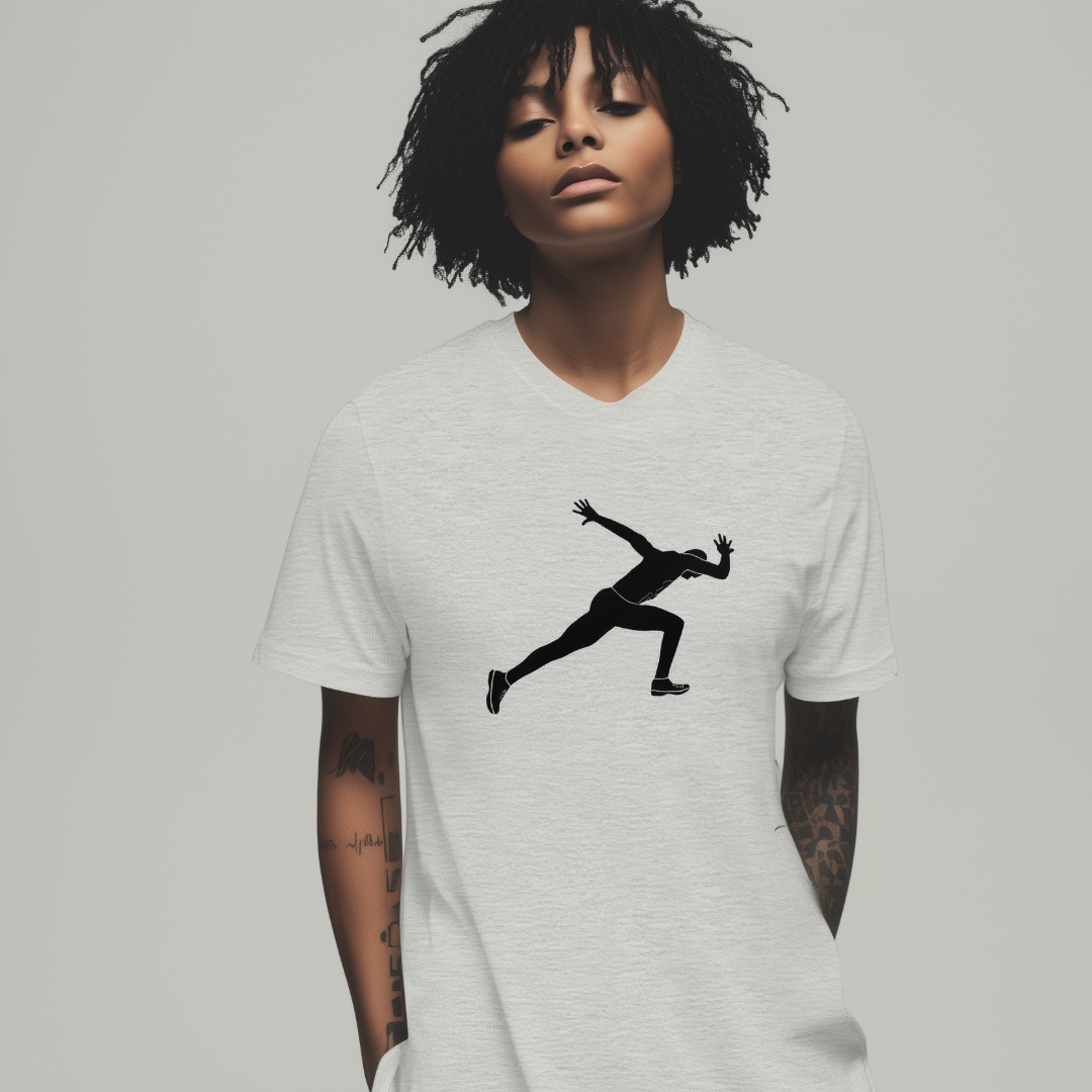 Sprint Tee - Heather Grey