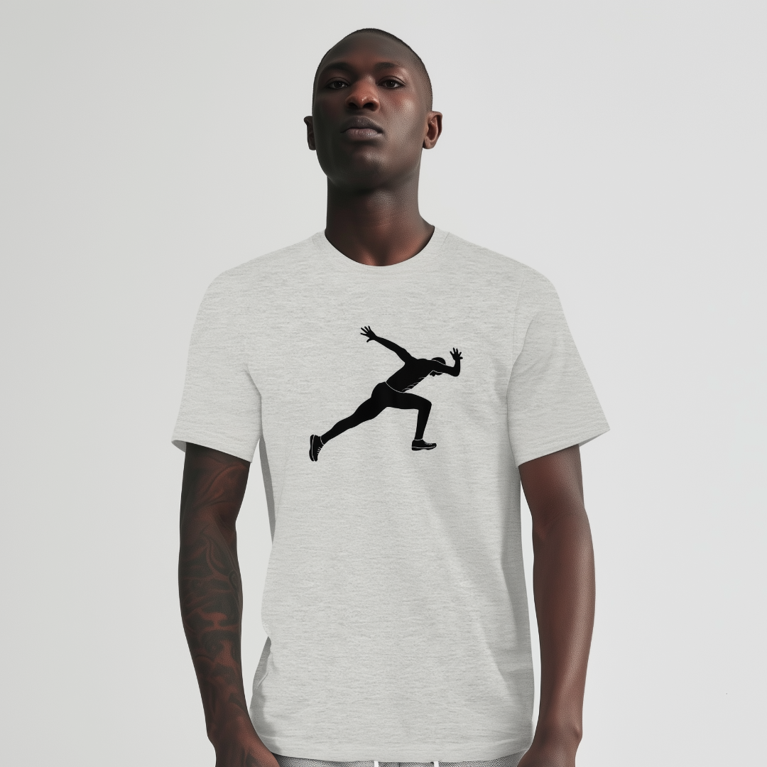 Sprint Tee - Heather Grey