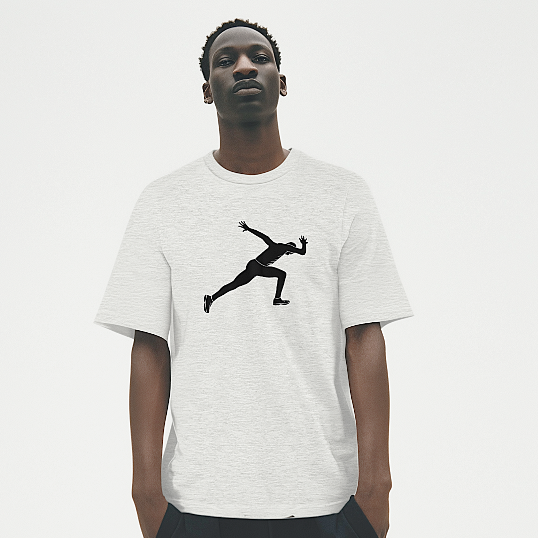 Sprint Tee - Heather Grey