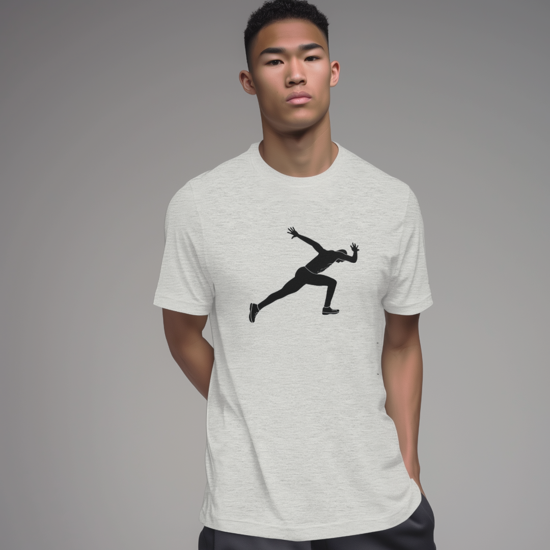 Sprint Tee - Heather Grey