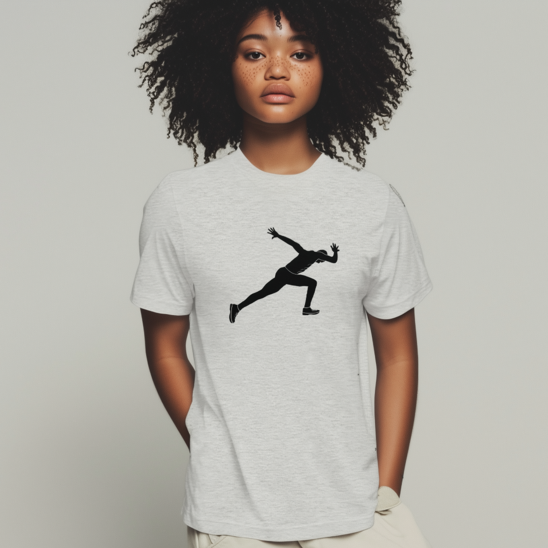 Sprint Tee - Heather Grey