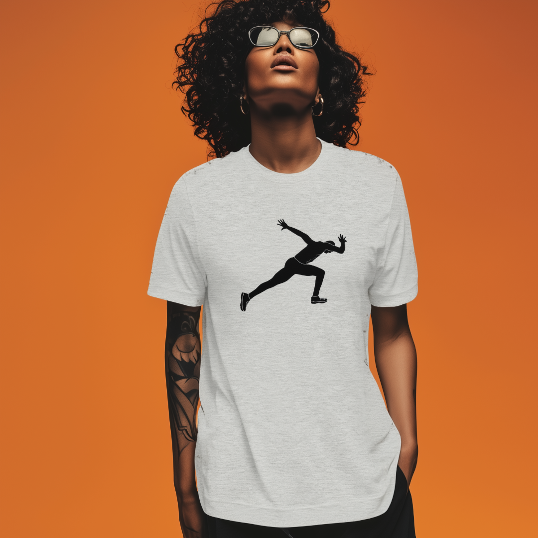 Sprint Tee - Heather Grey