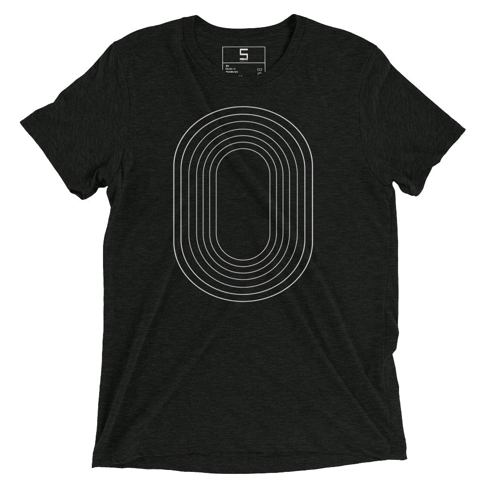 Track Oval Tee - Dark Grey