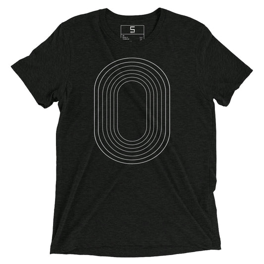 Track Oval Tee - Dark Grey