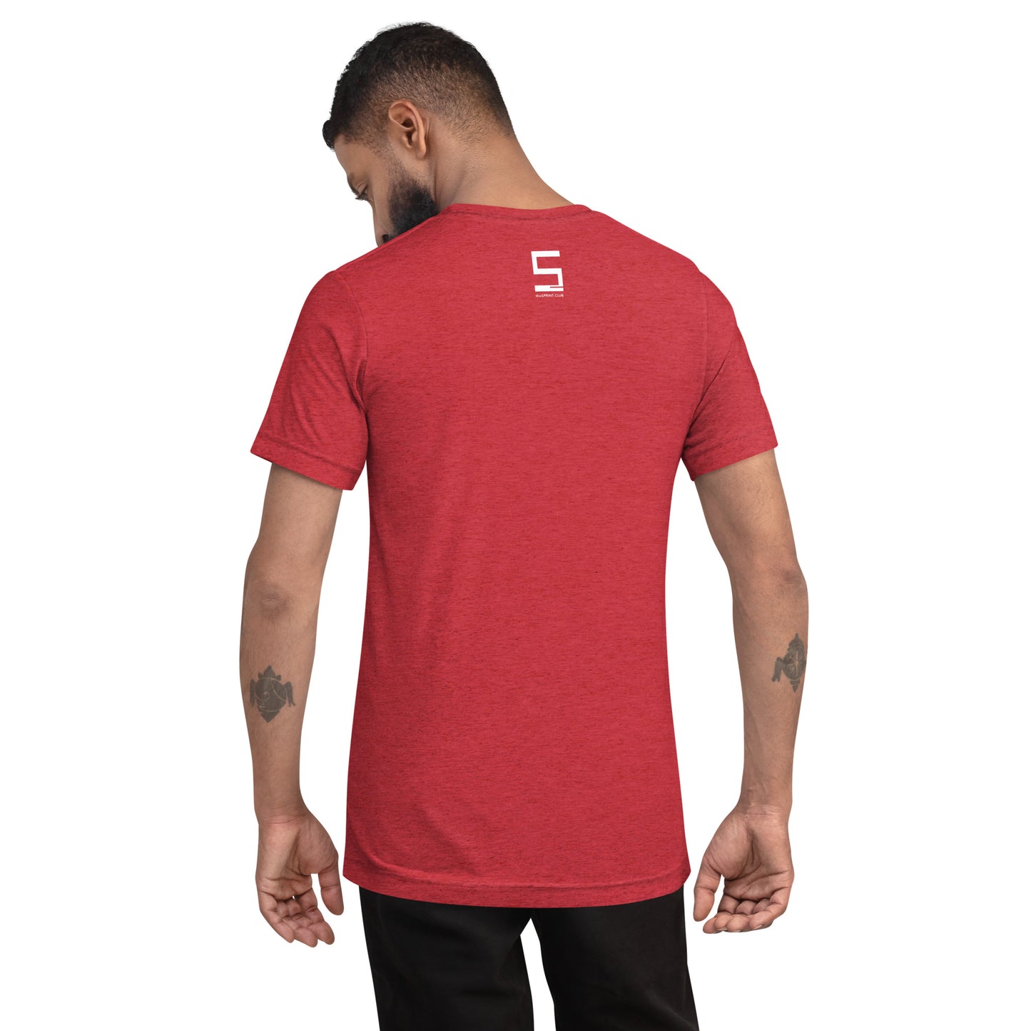 Track Oval Tee - Red